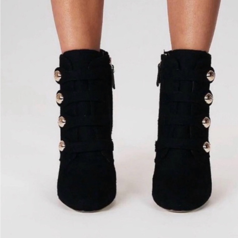 Tory Burch Marisa Black Ankle Boots